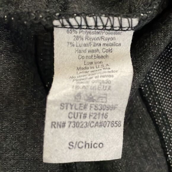 Uk2la Silver Glitter Stretchy Mini Skirt Size Small - Picture 7 of 7